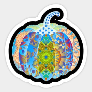 Pumpkin Mandala Sticker